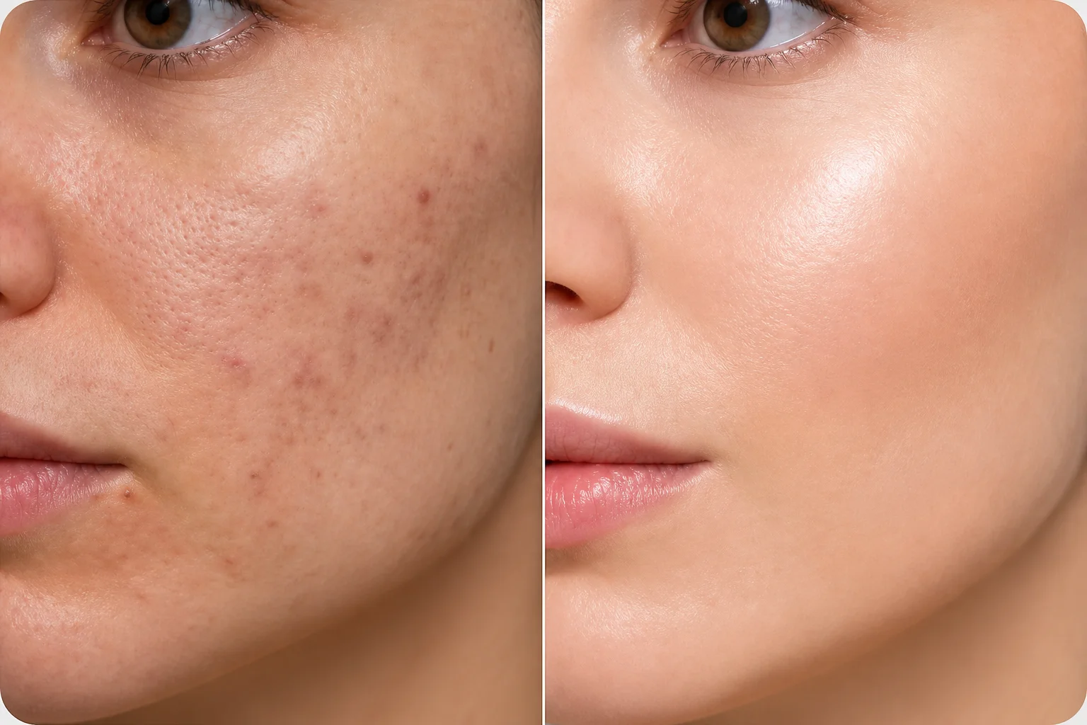White Herbal skin care results